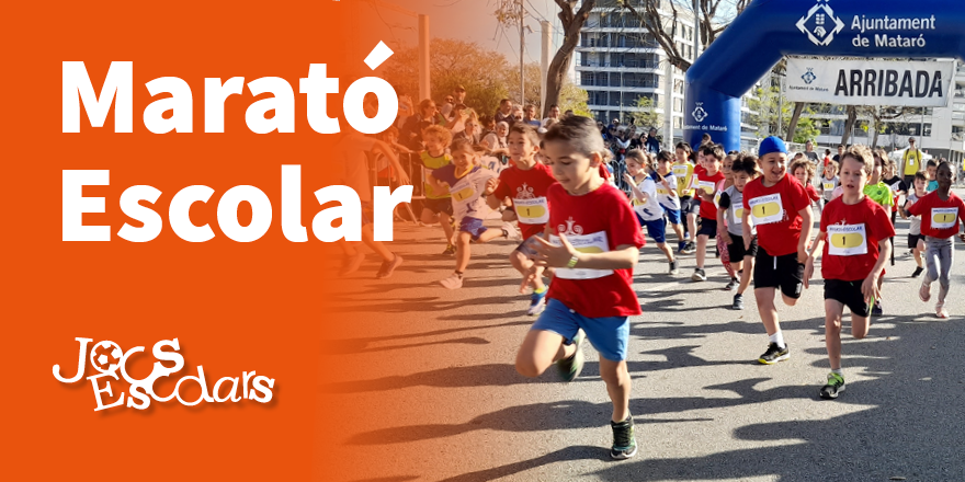 👟28a Marató Escolar Dissabte 4/5, les escoles de #Mataró tenen una cita al Parc del Mar @TecnoCampus per gaudir d’una jornada lúdica esportiva junt amb nens i nenes de P5 fins a 4t ESO La Marató és solidària #mouteambcor #SomGrocsPau @SJDbarcelona_es @aiguesmataro #EsportMataró