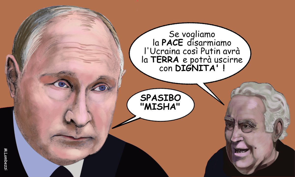 #Santoro #ElezioniEuropee #paceterradignità #Ucraina #Europee2024 @vignettisti