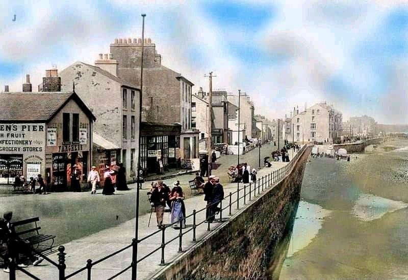 Manx Nostalgia (@manxnostalgia) on Twitter photo Ramsey near Queens Pier via S Olsen. #isleofman #manx Ramsey near Queens Pier via S Olsen. #isleofman #manx