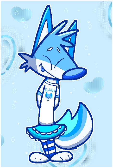 rubby_utau's tweet photo. Rubby The Femboy Wolf!
#furryart #furryfandom #doodle #toon #blue #wolf https://t.co/VAT8DMwL2D
