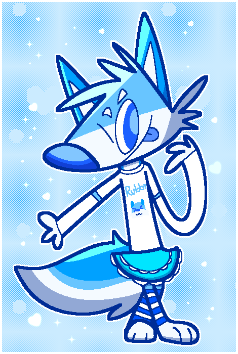 rubby_utau's tweet photo. Rubby The Femboy Wolf!
#furryart #furryfandom #doodle #toon #blue #wolf https://t.co/VAT8DMwL2D