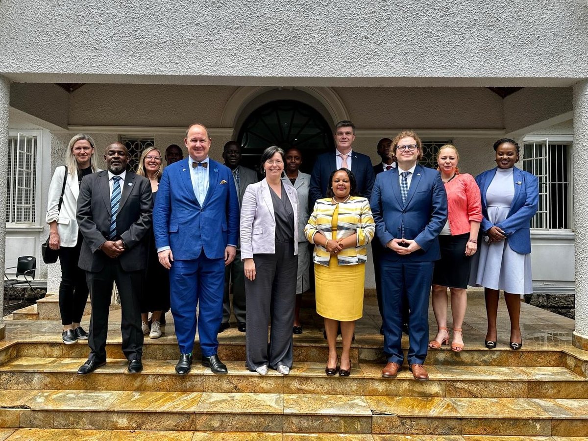 Thank you, @SectoCabinet_KE Mercy Wanjau for meeting with the Estonian delegation in Nairobi! 🇰🇪🤝🇪🇪#Kenya is #Estonia’s largest development cooperation partner in Africa. Read more about ESTDEV’s activities in Kenya👉 estdev.ee/en/projektid?s…