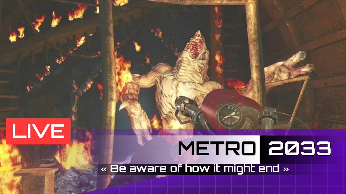 🟣 LIVE
📡  Blast through dystopian ruins, rebuild society and survive post-apocalyptic Moscow!
👾🚀🕰️🗺
Roll on over to randomthingytank.com for a dice-licious journey!

 #Metro2033Adventure #ExploreTheDepths #UndergroundRails #PostApocalypticJ #streaming #indie…