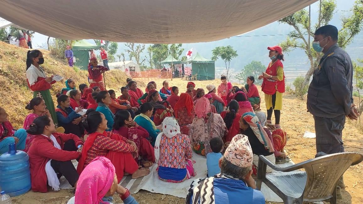 NepalRedCross tweet picture