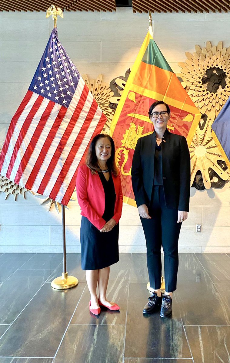 Pleased to welcome @USDA’s Under Secretary for Trade and Foreign Agricultural Affairs Alexis Taylor to Sri Lanka.  While she is here, Under Secretary Taylor will meet with government, civil society, and recipients of U.S. support through our school feeding and market oriented