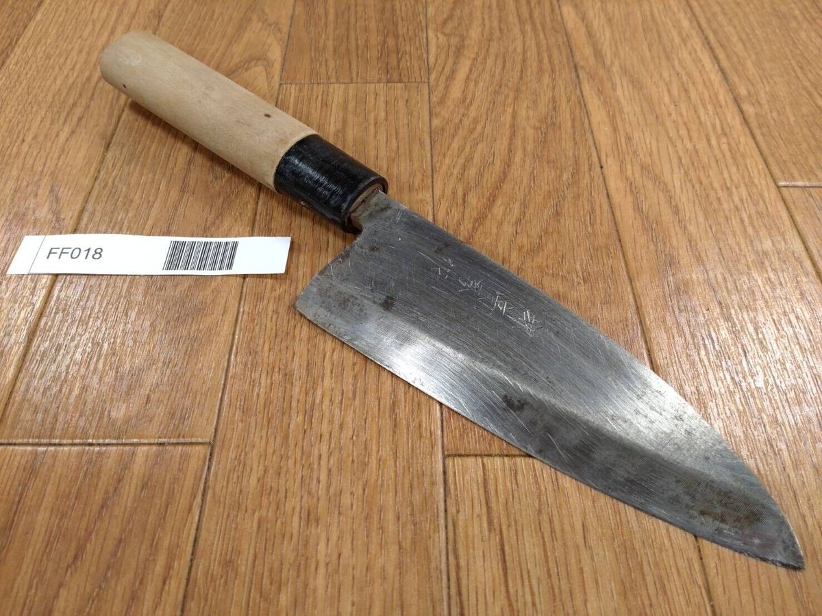 Japanese Chef's Kitchen Knife DEBA Vintage hocho OLD from Japan 145/278mm FF018
ebay.com/itm/2355365578…
#Japanesechefknife #cutlery #blades #chefknife #kitchenknife #customknife #handmadeknife #knifelife #KnifeCollection #KitchenKnives #FYP #fypシ #fypシviral