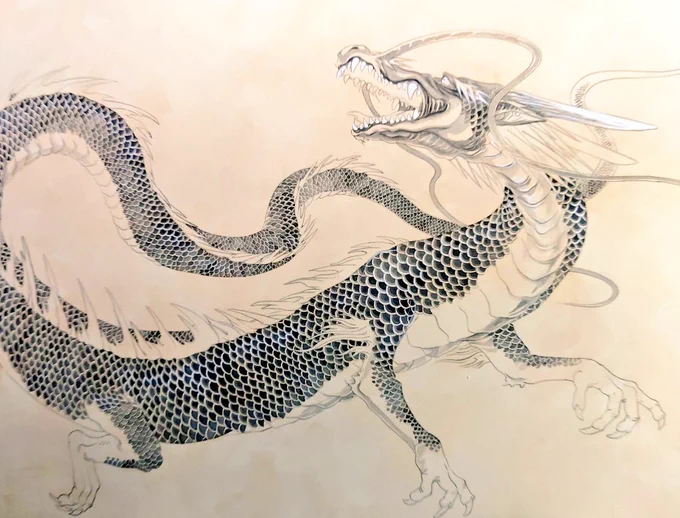 進捗!よき怪獣 