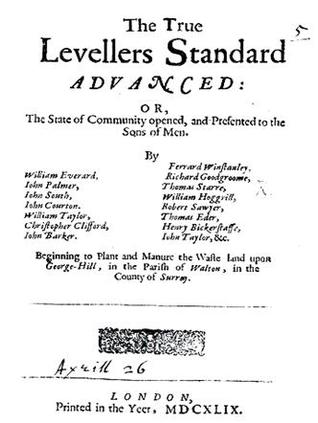 #OnThisDay 26 April 1649 the Digger’s manifesto: ‘The True Leveller's Standard Advanced’, written by Gerard Winstanley, was published. #17thCentury #OTD