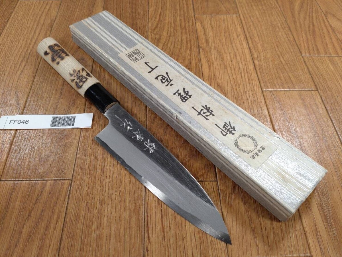 Japanese Chef's Kitchen Knife DEBA Vintage hocho OLD from Japan 140/280mm FF046
ebay.com/itm/2355365579…
#Japanesechefknife #cutlery #blades #chefknife #kitchenknife #customknife #handmadeknife #knifelife #KnifeCollection #KitchenKnives #FYP #fypシ #fypシviral