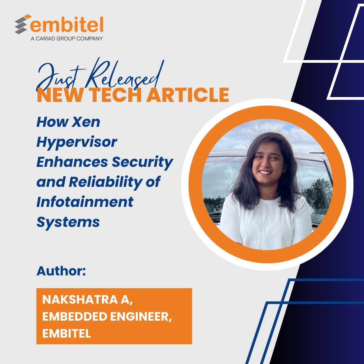 #Automotive #infotainment systems are becoming increasingly sophisticated, leading to security issues. See how #Xen #hypervisor can be used to isolate software components in #VirtualMachines, preventing vulnerabilities & crashes in the system - embitel.com/blog/embedded-…