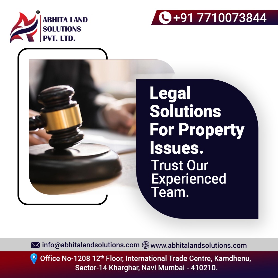 Navigate #propertymatters with confidence! 🏡 Our seasoned team at #LegalSolutions is here to provide expert guidance every step of the way. Trust experience. 
#LandMatters #PropertyRights #LegalAdvice #LegalServices #landsolution #landservice #LegalExperts #abhitalandsolutions