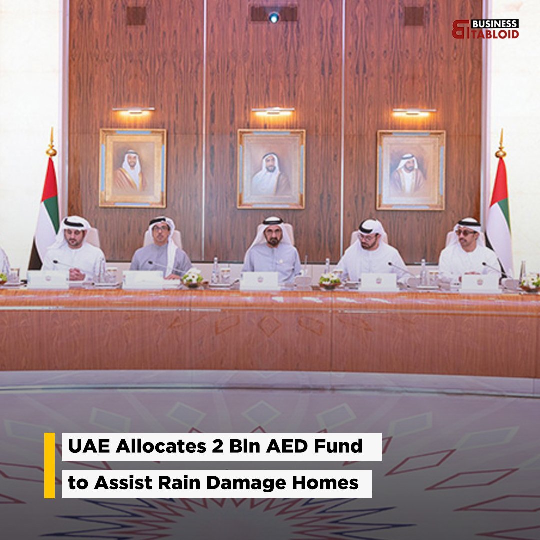 The #UAEgovernment has demonstrated its commitment to helping its residents in times of need by allocating a 2 billion AED fund to help houses affected by excessive rains and flooding.  #UAE #DisasterRelief #SupportCommunity