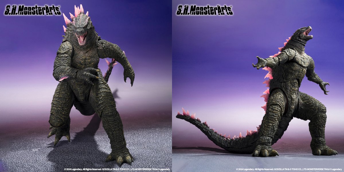 4.26公開『#ゴジラxコング 新たなる帝国』より「S.H.MonsterArts