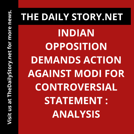 thedailystory_X's tweet image. Indian opposition demands action against Modi for controversial statement #ModiControversy #OppositionDemandsAction #IndianPolitics
Ends here!
Read more: thedailystory.net/indian-opposit…