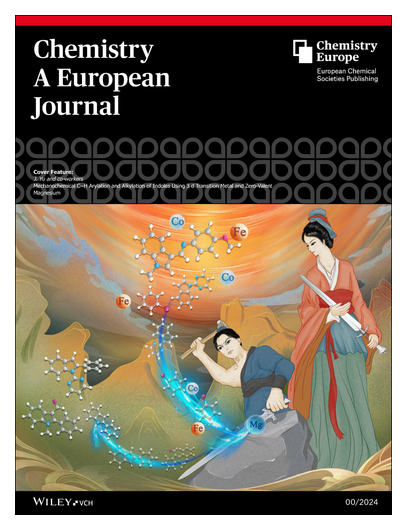 #OnTheCover Mechanochemical C-H Arylation and Alkylation of Indoles Using 3d Transition Metal and Zero-Valent Magnesium (Jingbo Yu and co-workers) onlinelibrary.wiley.com/doi/10.1002/ch… onlinelibrary.wiley.com/doi/10.1002/ch…