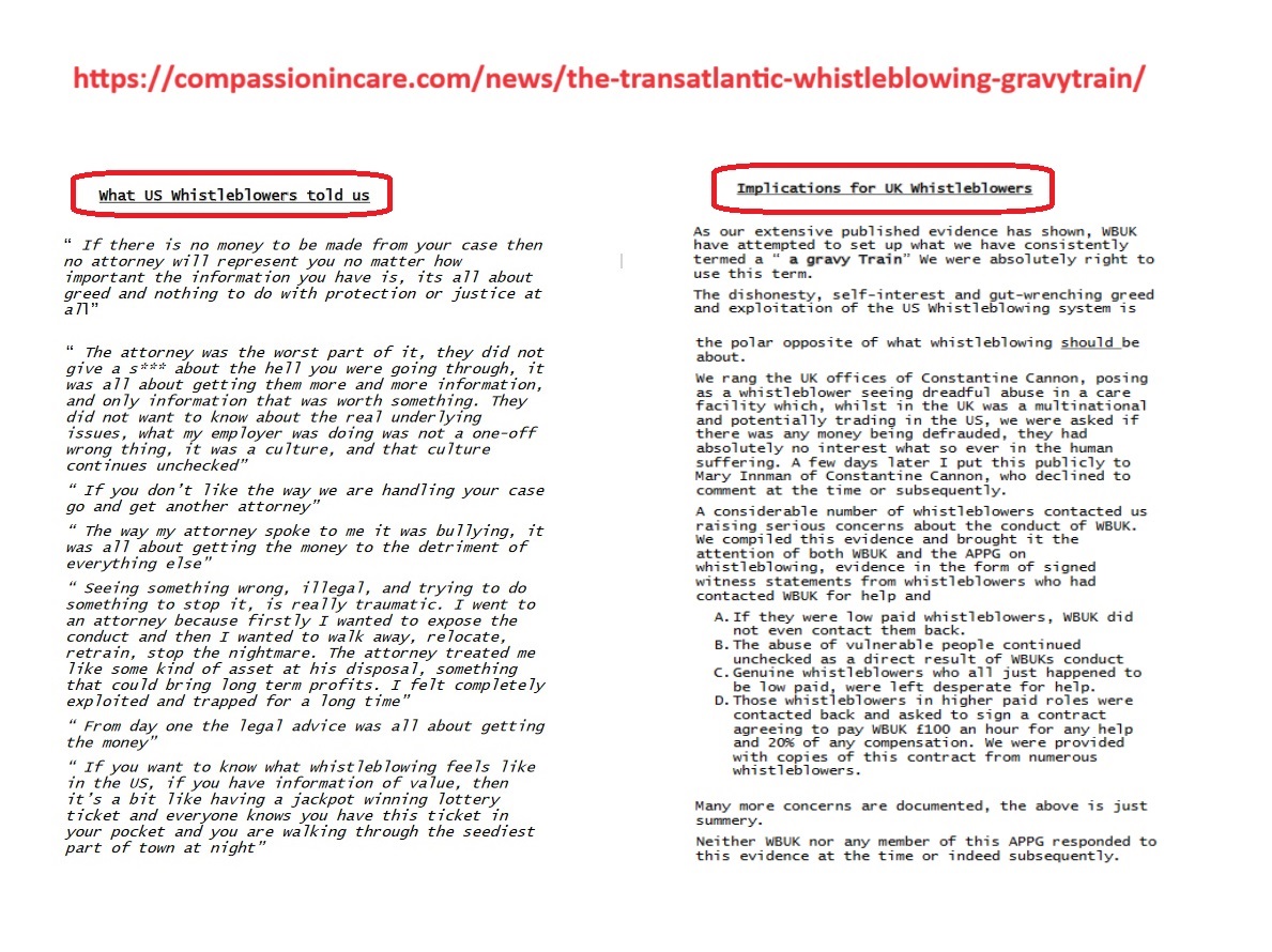 Please read this and decide which law is more likely to save your or a loved one's life?   The US-style #OfficeoftheWhistleblower where the priority is £$£ or #EdnasLaw which puts protection of PEOPLE first?
change.org/p/protect-the-…