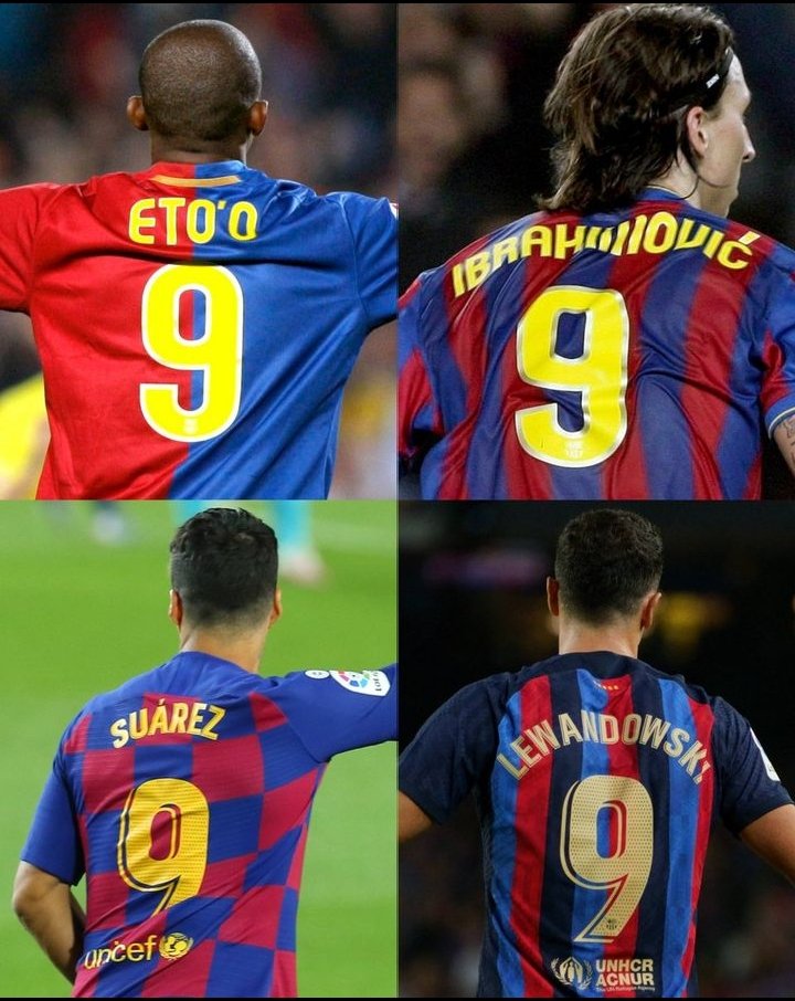 Who is Barcelona best no 9