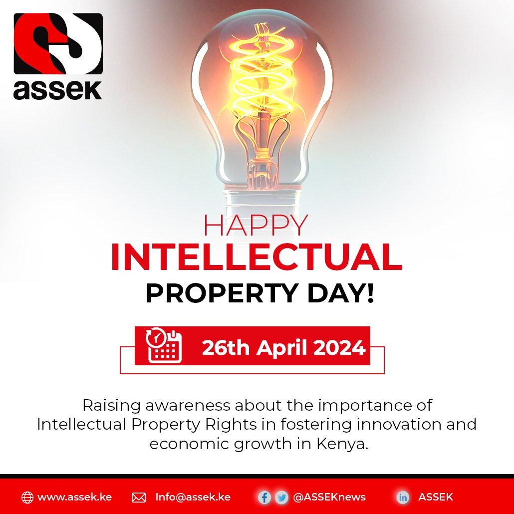 Happy International Intellectual Property Day themed: “IP and the SDGs: Building Our Common Future with #innovations and Creativity”. This day highlights the crucial role of IP in achieving the (#SDGs ) and supporting ESOs, innovators, and startups in Kenya and Africa at large.
