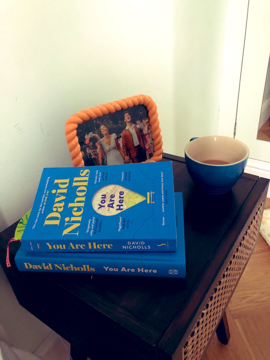 Our bedside table situ right now @DavidNWriter @SceptreBooks 💙
