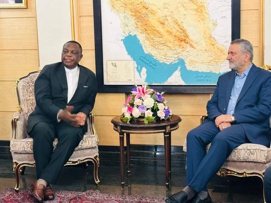 In pursuit of expanding Zimbabwe's economic opportunities in the international arena, Vice President Gen (Rtd) Hon. C.D.G.N Chiwenga is attending the second Iran-Africa International Economic Conference in Tehran.

#EconomicDiplomacy 🇿🇼🇮🇷🌎