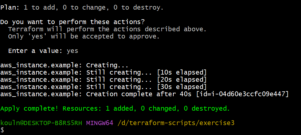 Terraform Update 🚀🚀

Explored different Providers ✅
Worked with multiple Providers and Regions ✅
Created and Implemented Variables ✅ 
Looked into Conditionals and Built-in Functions ✅ 

#Terraform #DevOps #LearningJourney #LearnInPublic #buildinpublic