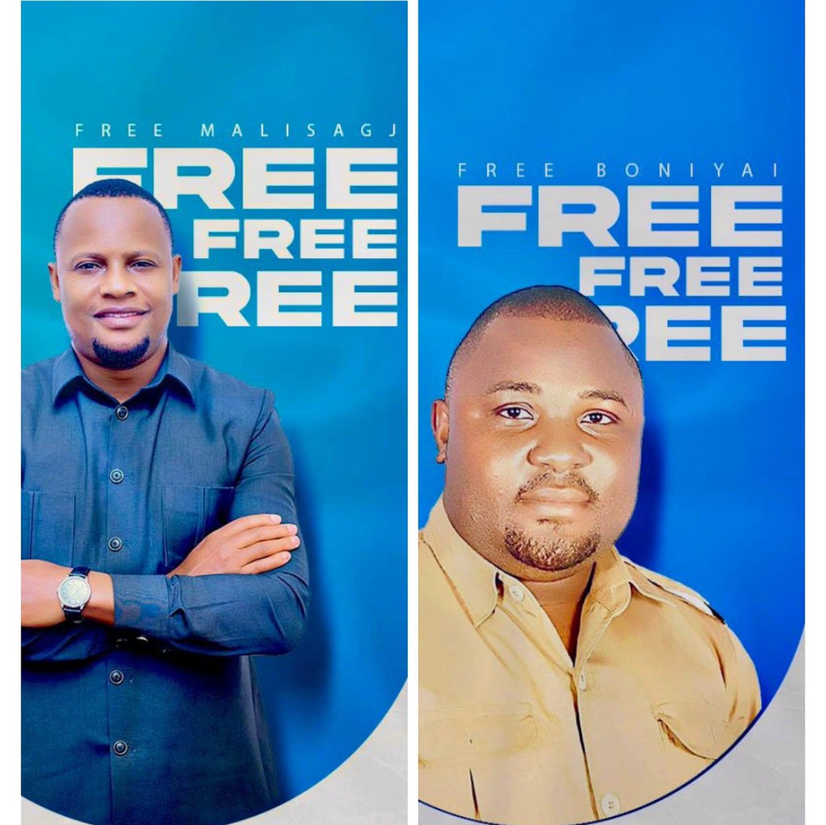 #FreeMalisa
#FreeBoniface
#FreeMalisa
#FreeBoniface