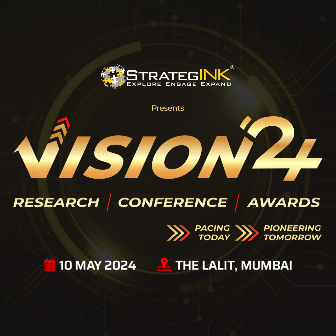 StrategINK is back with its latest edition of the annual flagship event – VISION’24 
strategink.com/vision/2024/in…
#strVISION #VISIONARYAWARDS #digitaltransformation #pacingtoday #pioneeringtomorrow #itleaders
