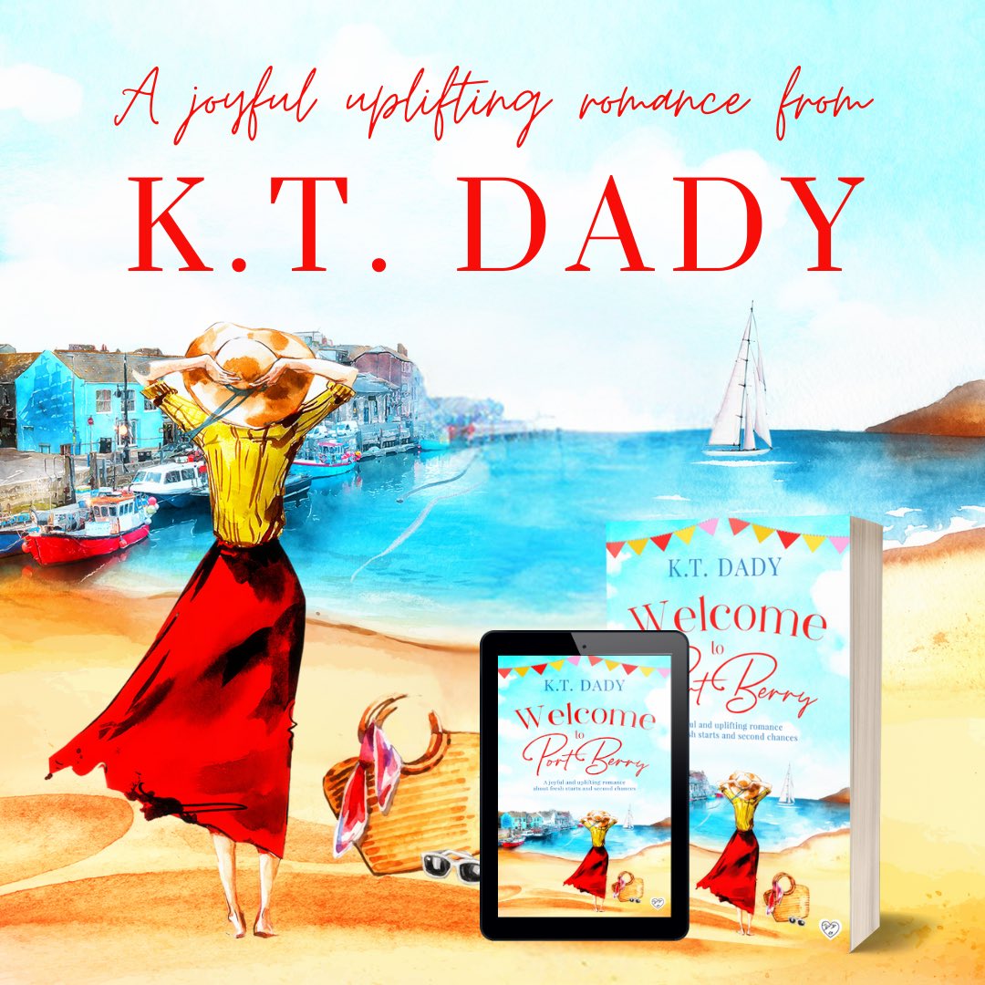I have a new book in a brand-new series coming soon. Paperback 30th April. Ebook 7th May. Currently available on NetGalley. Welcome to Port Berry is my 1st book published with @ChocLituk @JoffeBooks. It’s set in a fictional fishing village in Cornwall. amazon.co.uk/dp/B0D1838QZ1