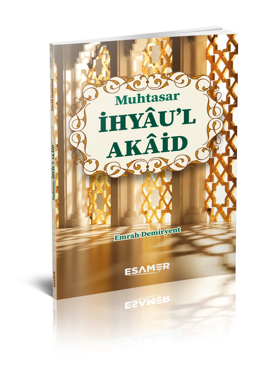 esameryayinevi's tweet photo. Müjde 🙂

Esamer'den yepyeni bir kitap 

📚MUHTASAR İHYÂU'L-AKÂİD📚

3 Kişiye Hediye Ediyoruz 🎁

Yapmanız Gerekenler: 
Bizi Takip Edin:  @esameryayinevi
Gönderiyi Beğenerek yorun yapın ve RT Yapın.

Çekiliş Sonuçları: 30 Nisan Salı Akşamı Açıklanacaktır.
https://t.co/II37MBS7gC https://t.co/AQTVUlpKA3