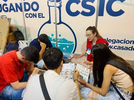 Actividades del CSIC Andalucía y Extremadura en la Feria de la Ciencia de Sevilla. @CasaCiencia_Sev @CSICAndalExtrem #divulgacioncientifica #feriacientifica #Actividades #sevilla #ciencia delegacion.andalucia.csic.es/el-csic-lleva-…