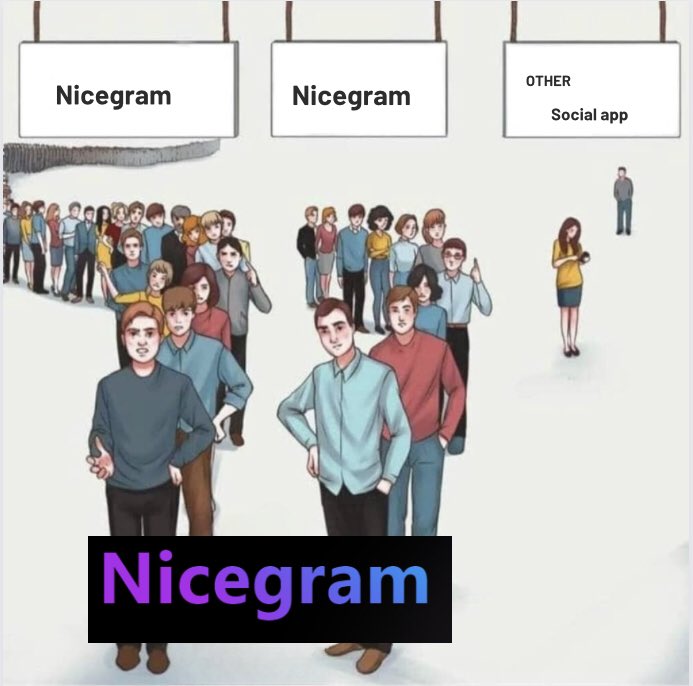 Turn your social networks into a powerhouse of opportunities! With @nicegramapp 

Perks of using the #NicegramApp

🤑 Maximize Your Rewards
Earn Gems:

👀 Flexible Options
Basic Accounts: Earn a 25% reward per referral level.
Premium Accounts: Up to 50% in referral bonuses.
🧵