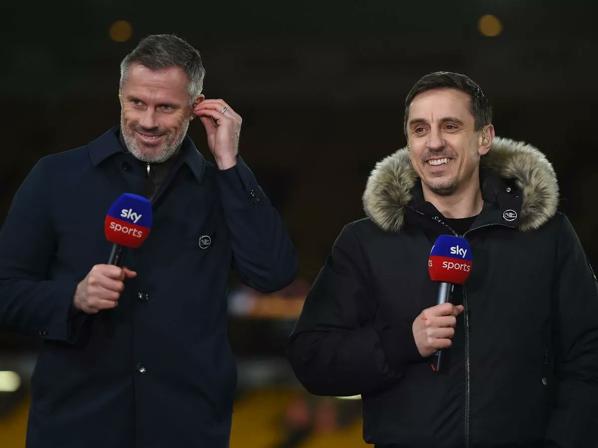Only just heard Nottingham Forest have banned @GNev2 and @Carra23 from the City Ground. 
Thats brilliant, their comments were a disgrace, they're just puppets for SkySport!

Well done @NFFC 👊🏼👊🏼👊🏼
