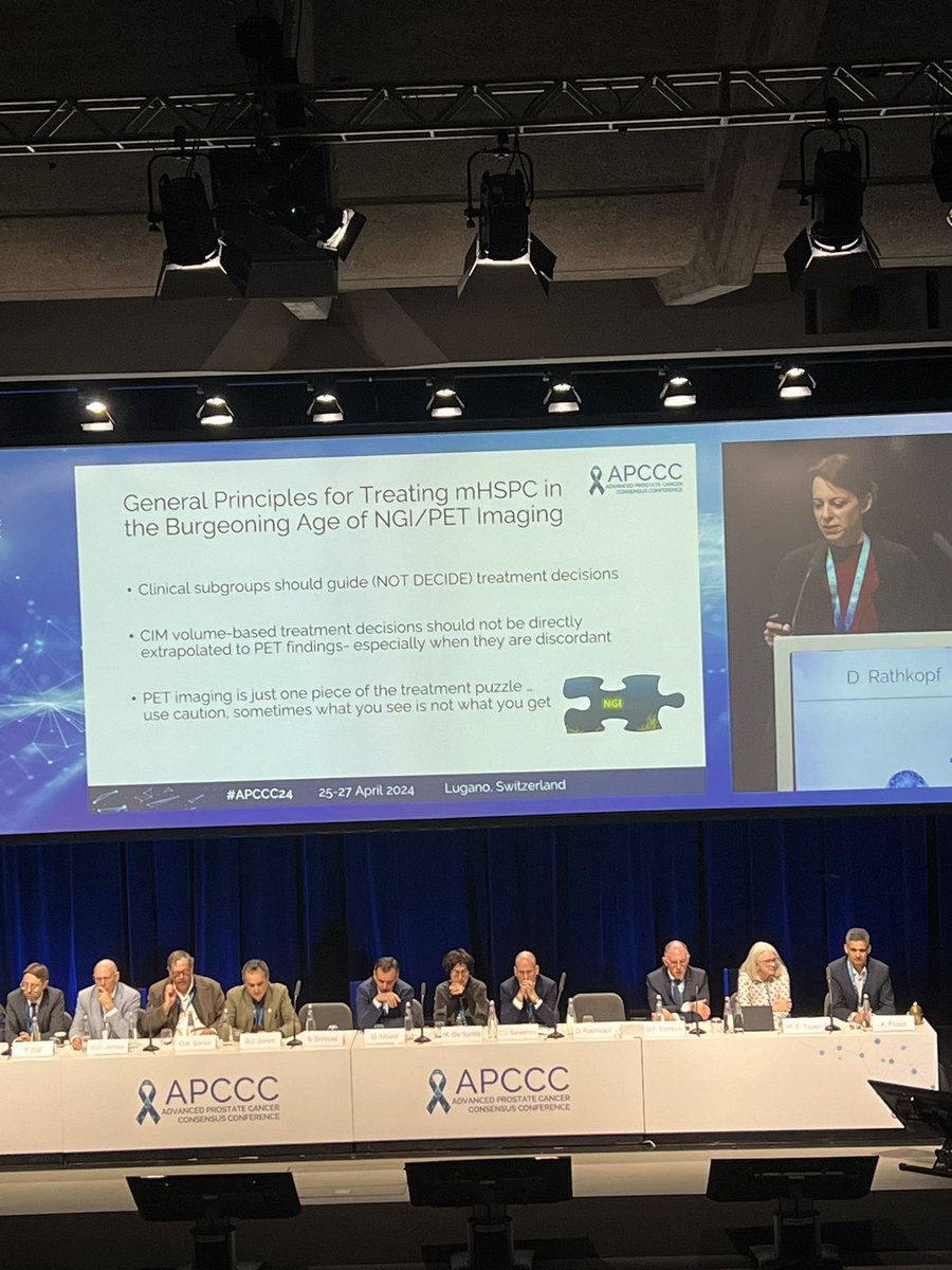 • How to manage patients with low-volume on conventional and high-volume on NGI?- Dra Rathkopf @APCCC_Lugano @Silke_Gillessen @OncoAlert @ZilliThomas @cdanicas @piet_ost @nataliagandur @dmukherji @neerajaiims @DrRanaMcKay @DrMHofman @declangmurphy @NehaVapiwala