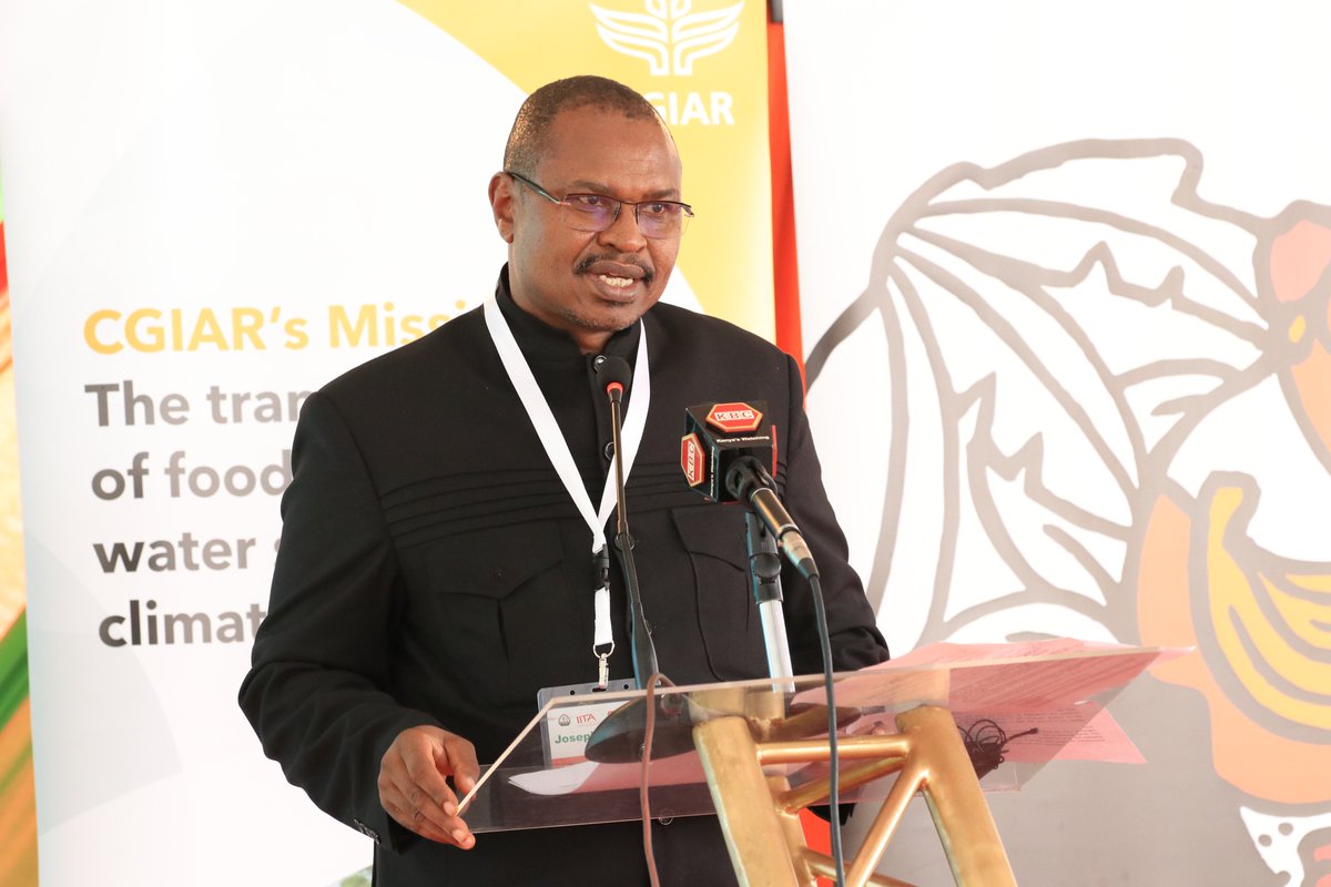 'This great development (RTB-EAGEL Lab) comes at an opportune time when the #KEPHIS fraternity celebrated its 25 years of existence last year. The USD 2 million investment in this facility will greatly contribute to the KEPHIS mandate...' KEPHIS Board Chair, Hon. J .M. M'eruaki