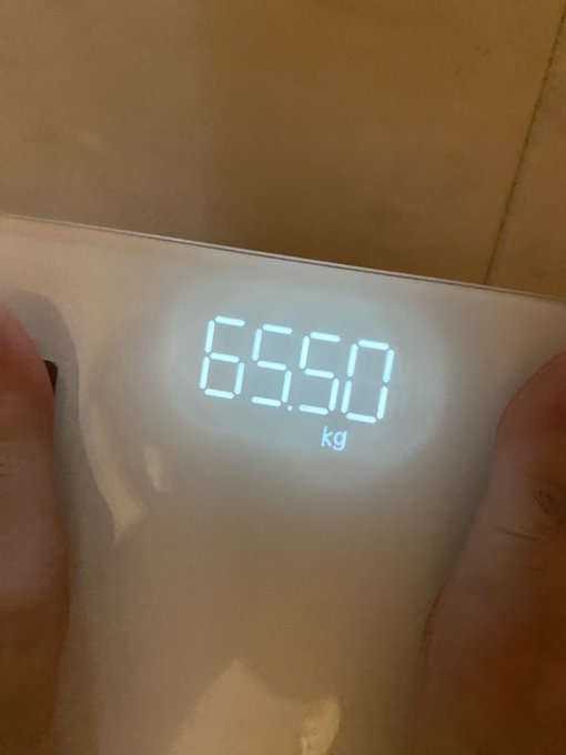 梅雨明けまでに61.5キロまで落とす！ https://t.co/pvMihG5qU4