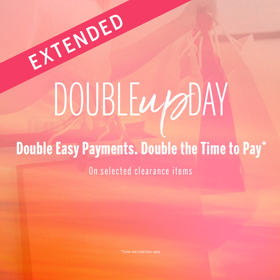 ‼ EXTENDED OFFER ‼ Get up to 6 interest-free payments on selected clearance items across a range of fashion, home, jewellery, beauty and more!* ✨ 

Shop now! l8r.it/bs2n

*Limited time only. Terms &amp; Conditions apply.