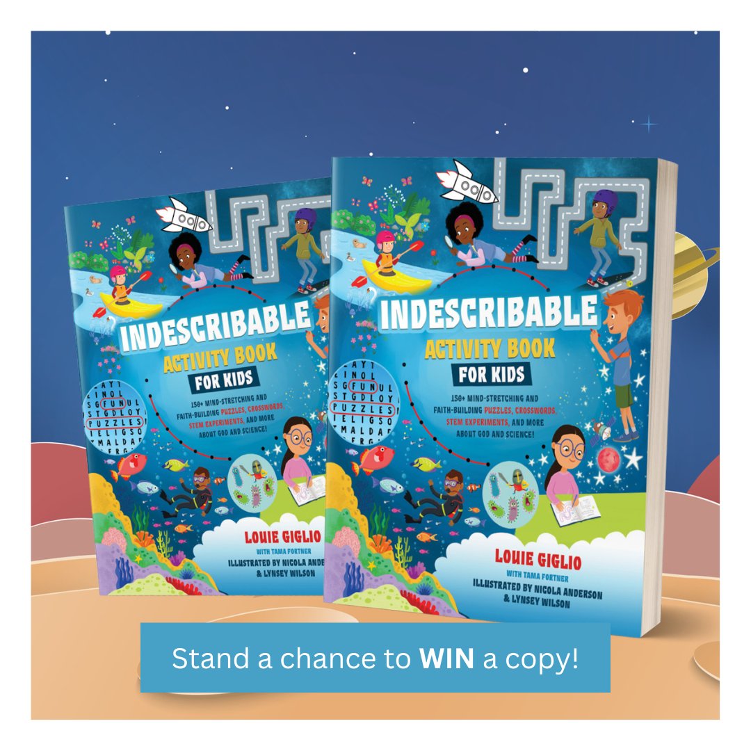 📚 Name how many puzzles, crosswords & STEM experiments are featured in this book to stand a chance to WIN a copy! 😍👏 bit.ly/48YsqAP #EnterToWin #IndescribableActivityBookForKids #NameGame

**Valid till 30 April. Ts&Cs Apply!