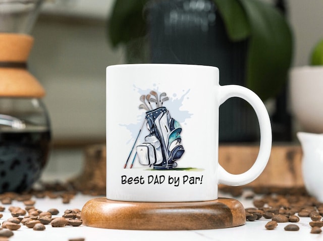 Cosy up cups gift mugs. 
#FathersDay #birthday #golfer #etsygifts #etsyseller #Cosyupcups