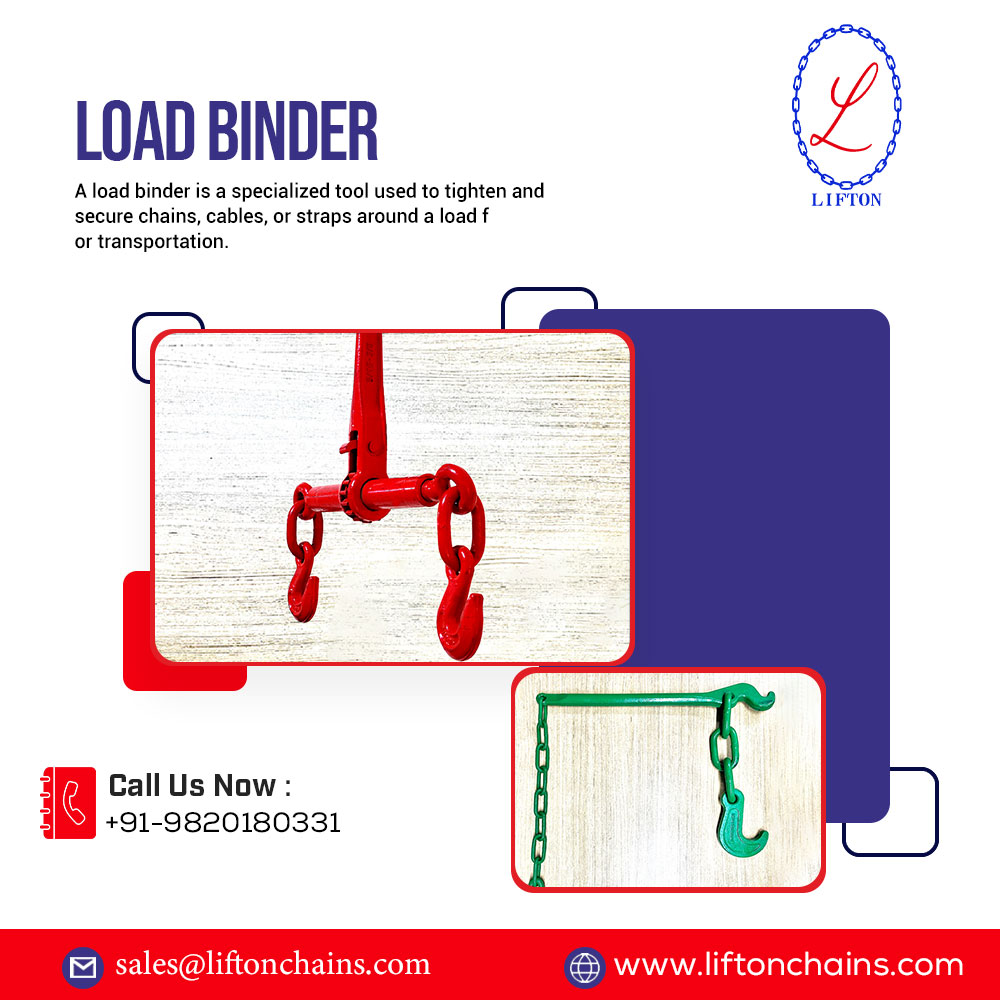 Liftonchains's tweet image. Secure your cargo with ease using our #LoadBinder. Built for strength and durability, it ensures safe transportation of goods every time. Simplify your load securing process and enjoy peace of mind on the road.
liftonchains.com/load-binder/