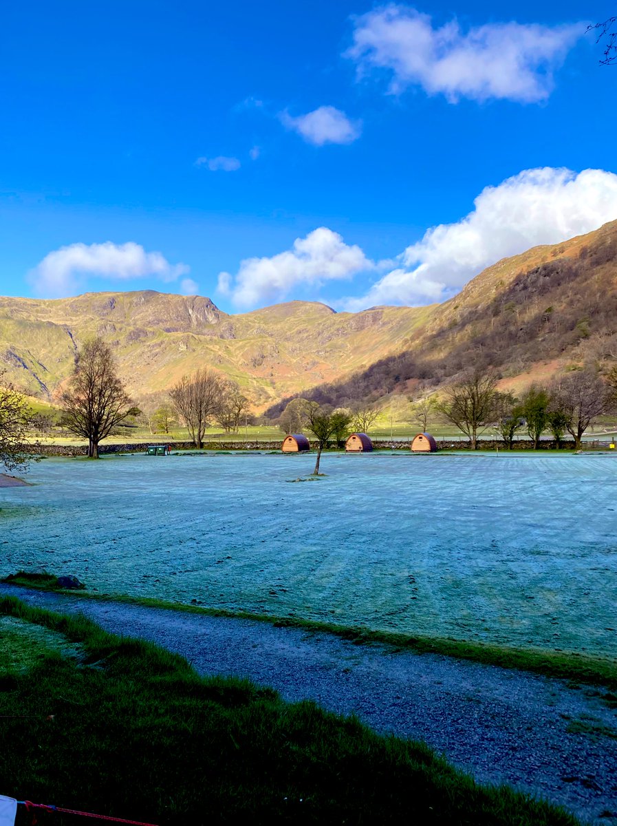 Good morning lovelies xx
It was a chilly one last night but what a view to wake up to.