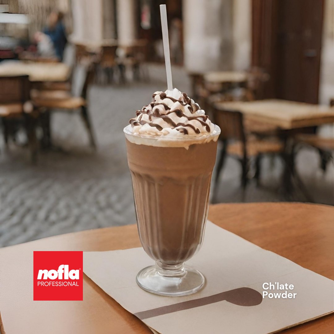 Gerçekten çok çikolatalı. 🍫

.
#nofla #chocolate #milkshake #hotchocolate #drinkingchocolate