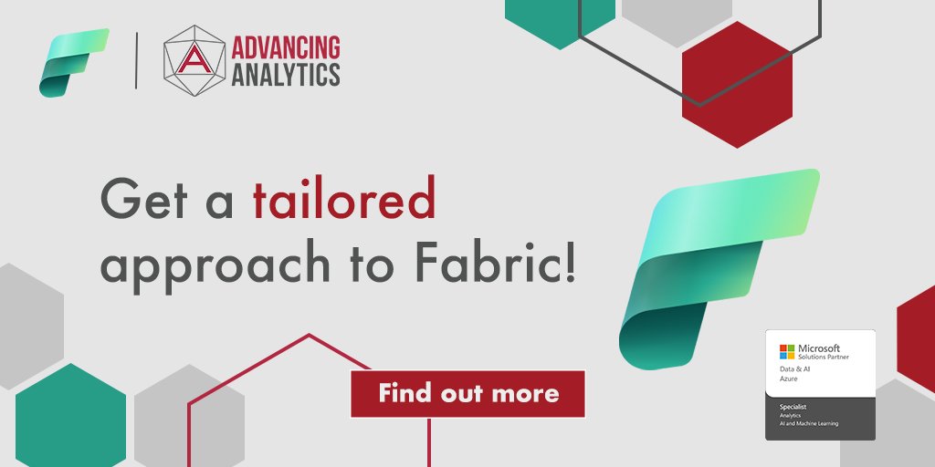 Our 3-week Proof of Concept will show you how #MicrosoftFabric can transform your organisation’s data handling, analytics and AI capabilities. You’ll soon discover how this cutting-edge platform is rapidly raising the bar. Find out more here: hubs.la/Q02tTHhw0