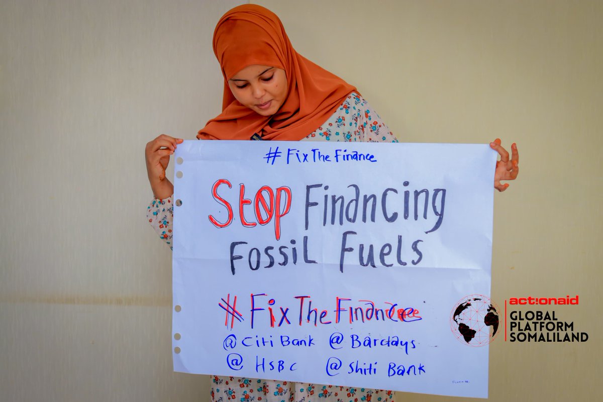 Join us in urging banks like #Barclays, #CitiBank and #HSBC to stop climate destruction by ceasing financial support to fossil fuel projects! #FundOurFuture #FixTheFinance Add YOUR voice👉 bit.ly/3U9aFJN