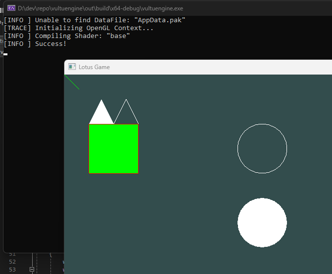 Been working on a detached renderer for my game engine, as of today I have an OpenGL 4.2 and DirectX11 renderer