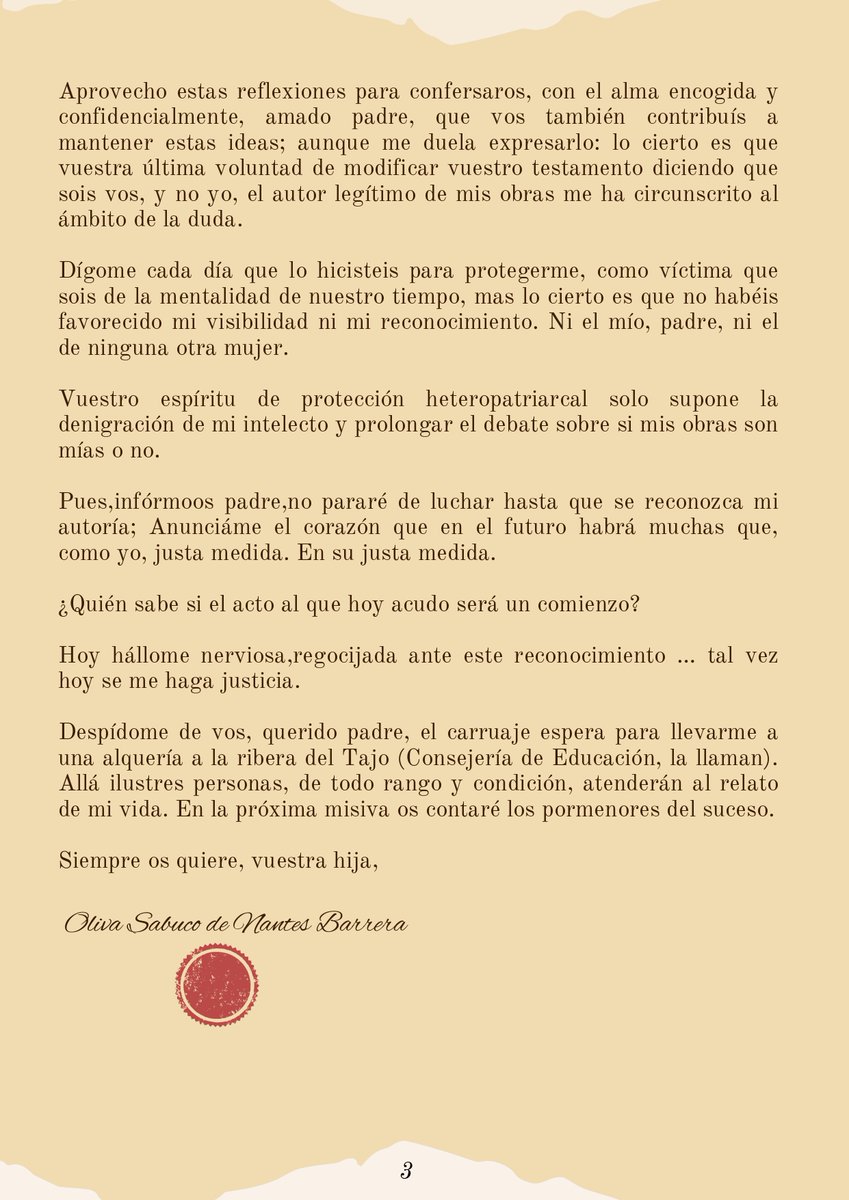 En esta semana del #DíaMundialdelLibro, queremos acercaros a siete mujeres pioneras relacionadas con #CLM 

Conócelas a través de unas originales cartas que abordan su paso por la historia, acompañadas de unos marcapáginas creados por escolares de #CLM 

cultura.castillalamancha.es/culturaenredcl…