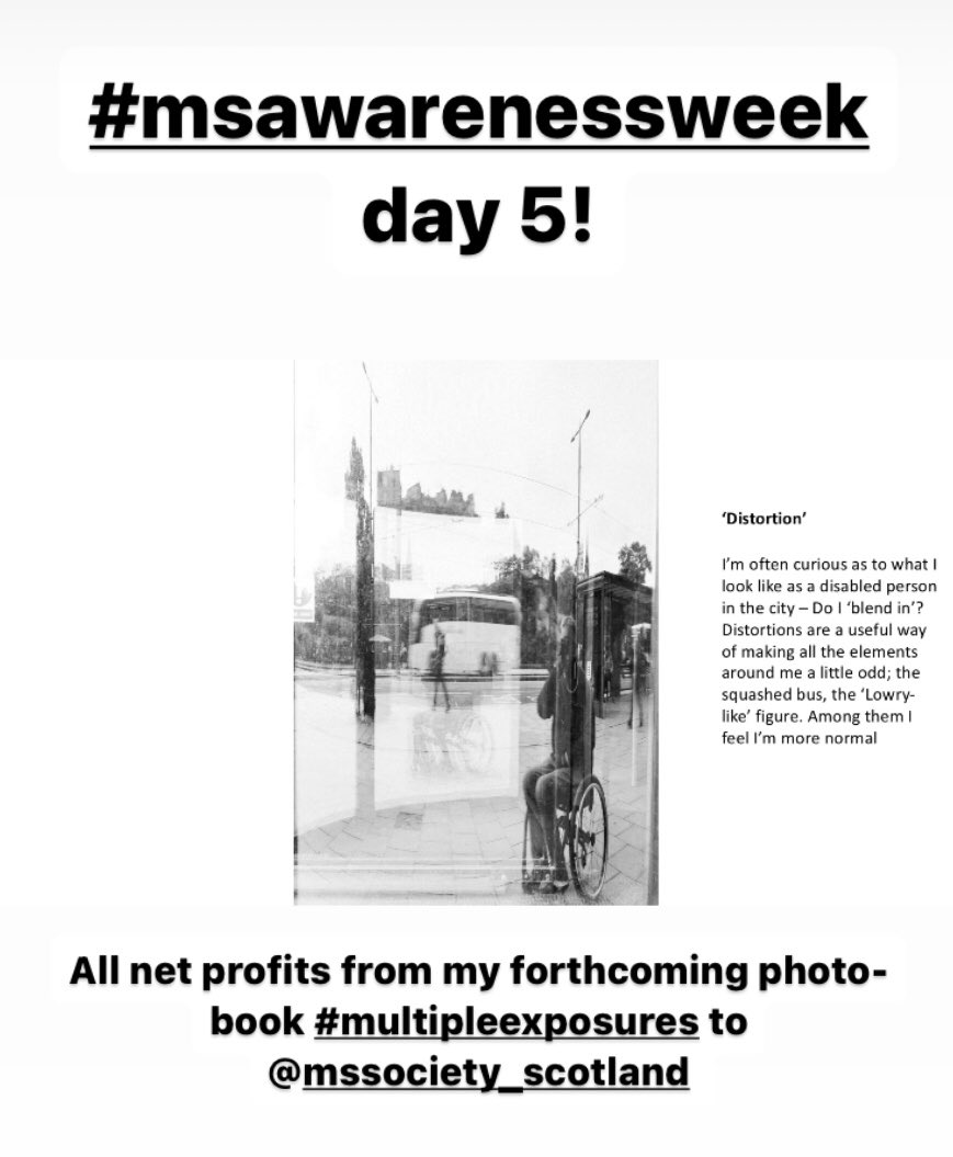 Creatively reflecting on 30 years living with #MultipleSclerosis #MSAwarenessWeek #MSUnfiltered @mssocietyscot @mssocietyuk @WeAreProvoco #MSWeek #MultipleExposures #DisabilityAwareness #bnwphotography