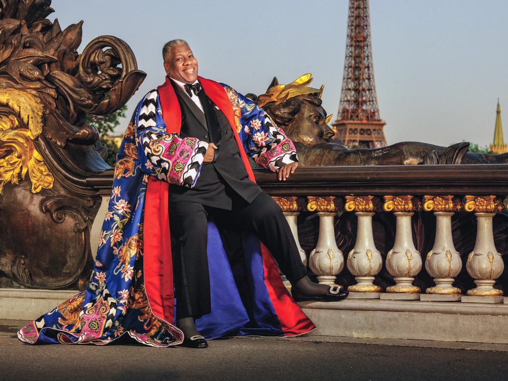 I have a large evening cape/coat that i’m wearing to a party this weekend and André Leon Talley is all that’s on my mind