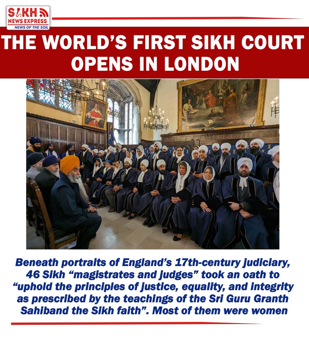 UK Gets First 'Sikh Court' To Deal With Family Disputes #Unitedstates #sikhcourt #firstsikhcourt #sikhmagistrates #sikhjudges #gurusahibteachings