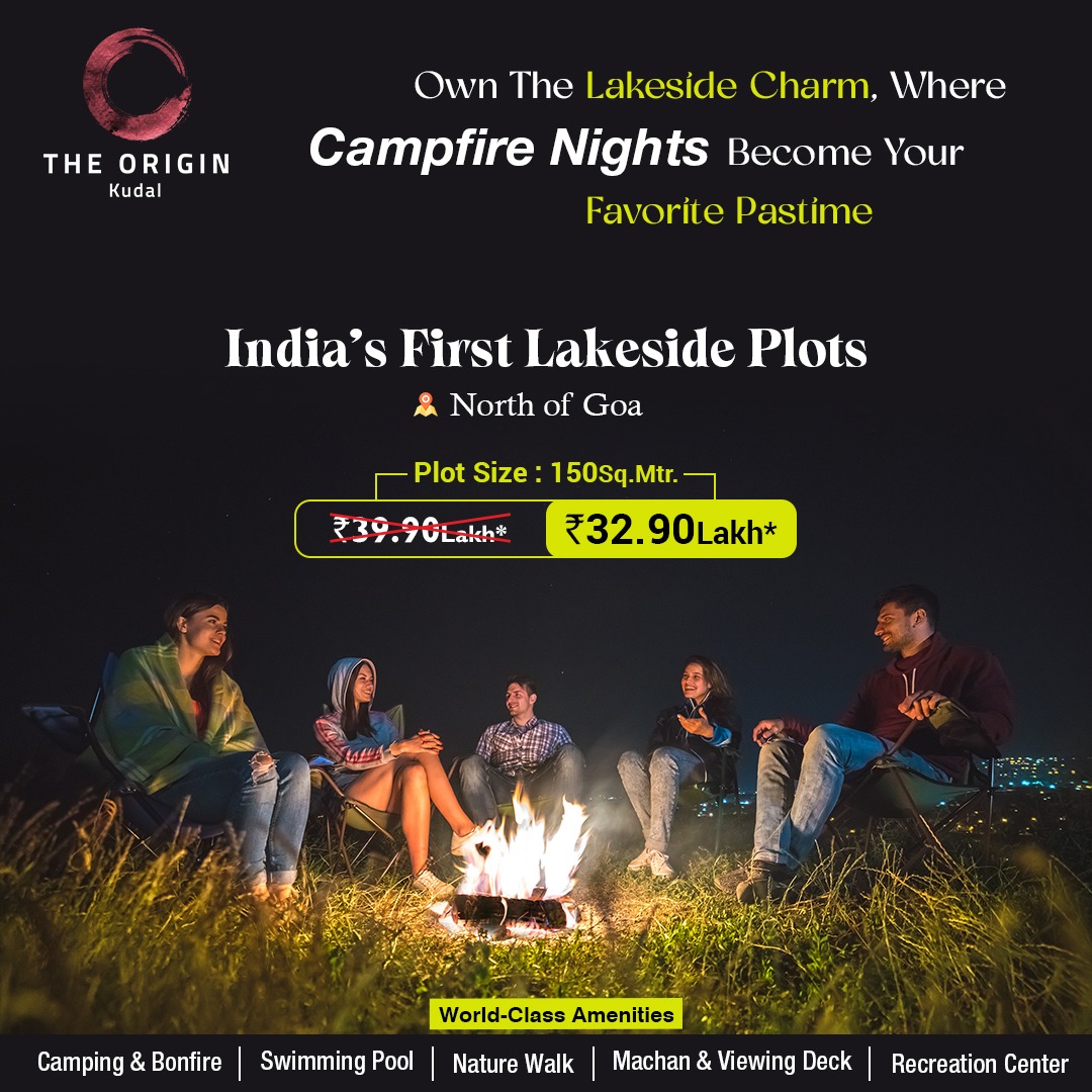Experience the lakeside charm at The Origin Kudal, where campfire nights become your favorite pastime. 

 #TheOriginkudal #LakesideLiving #CampfireNights #OutdoorAdventure #GetawayDestination #TravelExperience #Relaxation #NatureLovers #Serenity #PeacefulLiving #LakeView