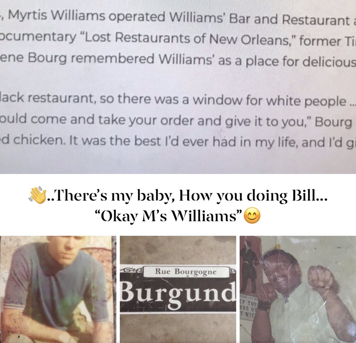 🌊.. Bill Scheu is standing with this Brother..⚓️.. “it’s always been that way, “when a push becomes a shove”.. #NOLA #Mighty9  #FrenchQuarters  #Uptown #USA🇺🇸 #HTown #Chicago 🦅